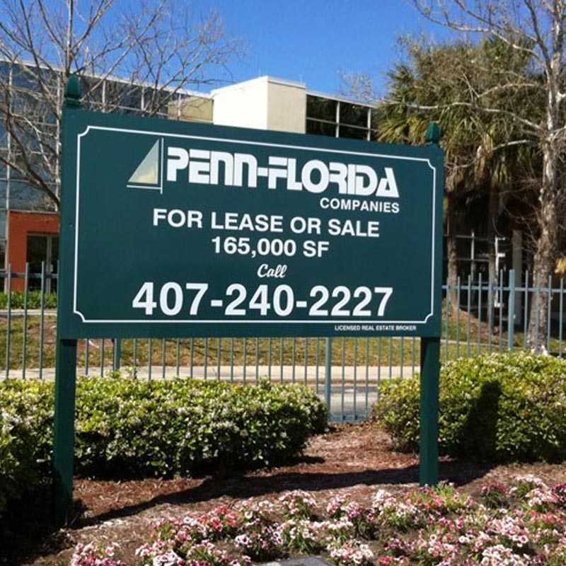 Commercial Real Estate signs in Orlando