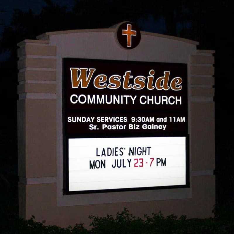 illuminated church signs orlando